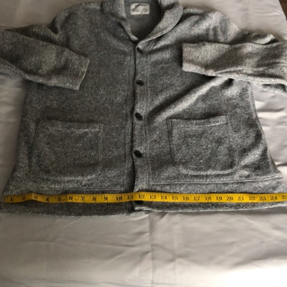 Women’s size XXL Sonoma button up gray two pocket sweater - Picture 5 of 7